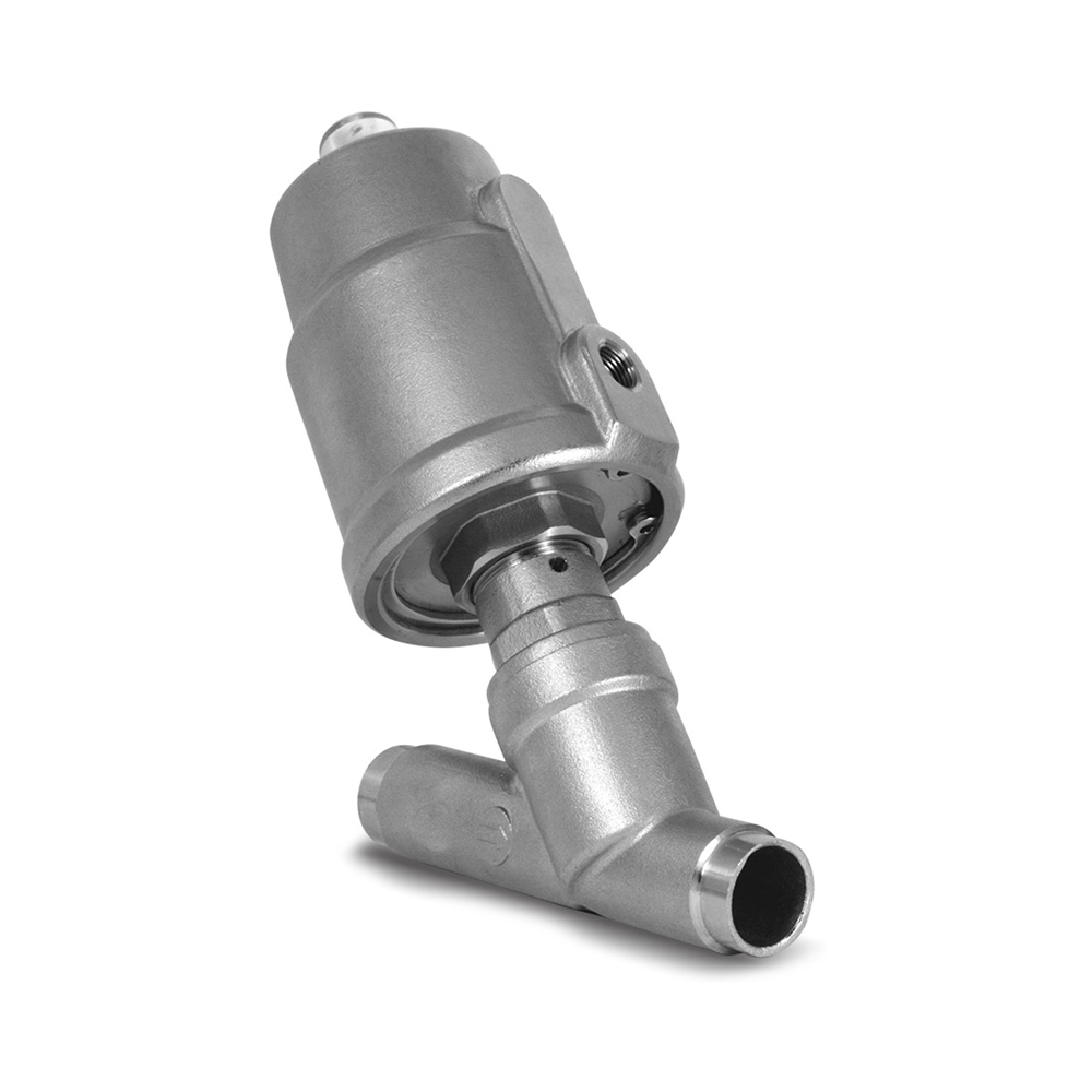 ASV-W-050-SS080 Клапан с пневмоуправлением, Dn50, приварка, НЗ
