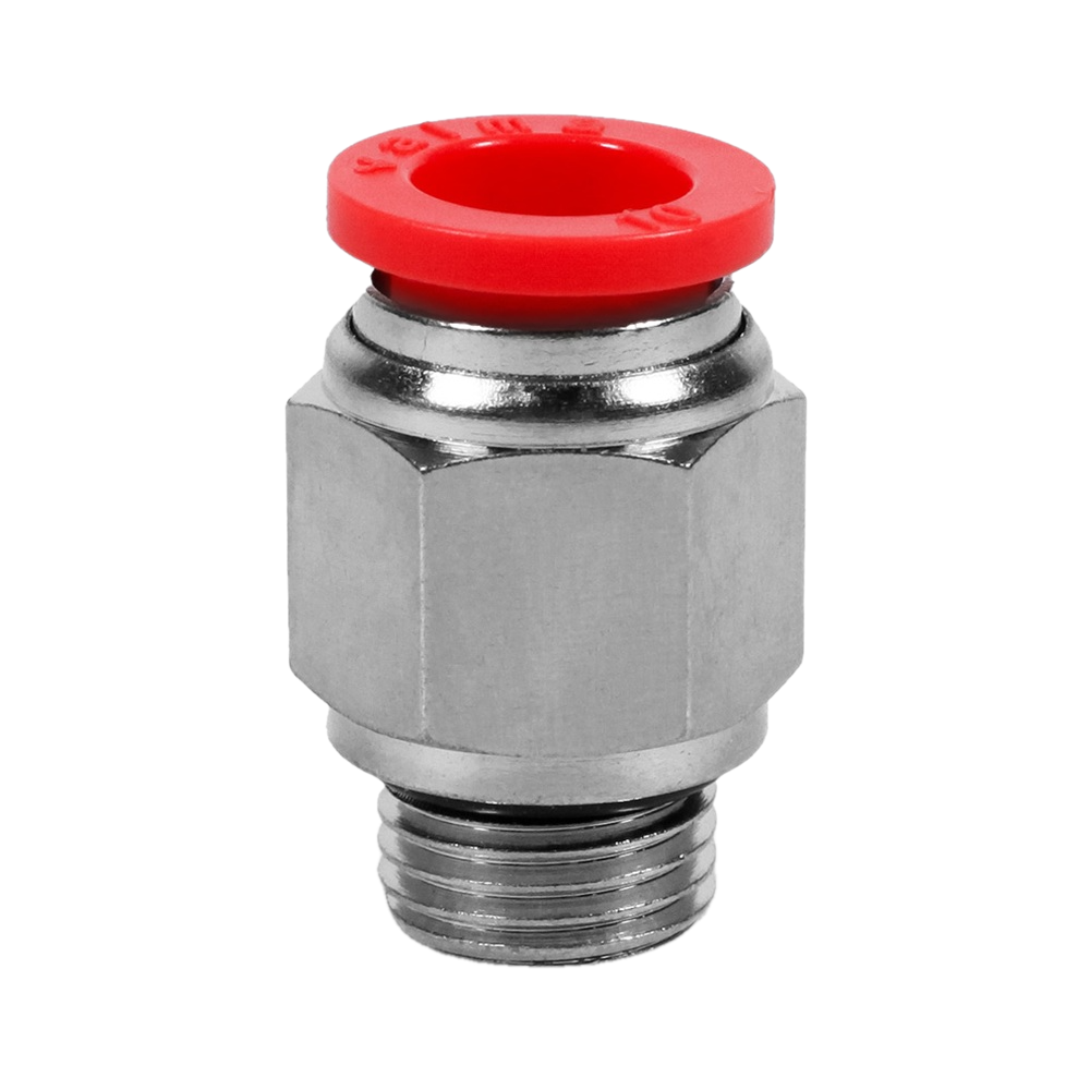 QP-AD-16-G12 Фитинг прямой, 16мм x G 1/2 (наруж.резьба)