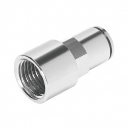 SPCF12-03S1G Штуцер прямой нерж внутренняя G3/8 12мм